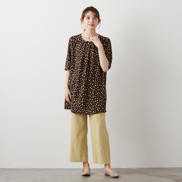 アル・ディ・ラ（AL DI LA）/ボタン付ワイドパンツの通販はau PAY