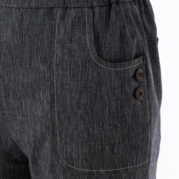 アル・ディ・ラ（AL DI LA）/ボタン付ワイドパンツの通販はau PAY