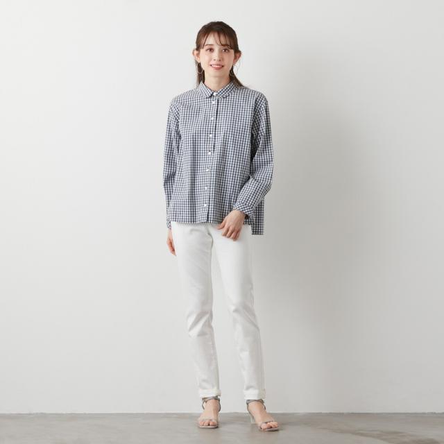 アル・ディ・ラ（AL DI LA）/[ 洗える ] チェック柄ブラウスの通販はau