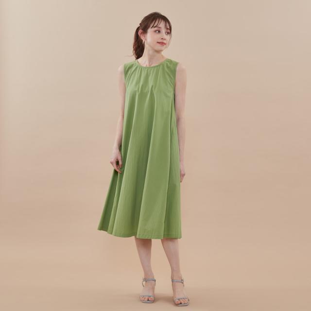 アル・ディ・ラ（AL DI LA）/【洗える】オーバーサイズ　ジャンパースカート