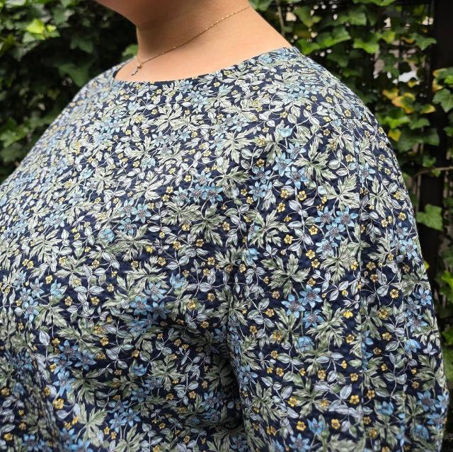 アル・ディ・ラ（AL DI LA）/【リバティ】【シアサッカー地】袖口