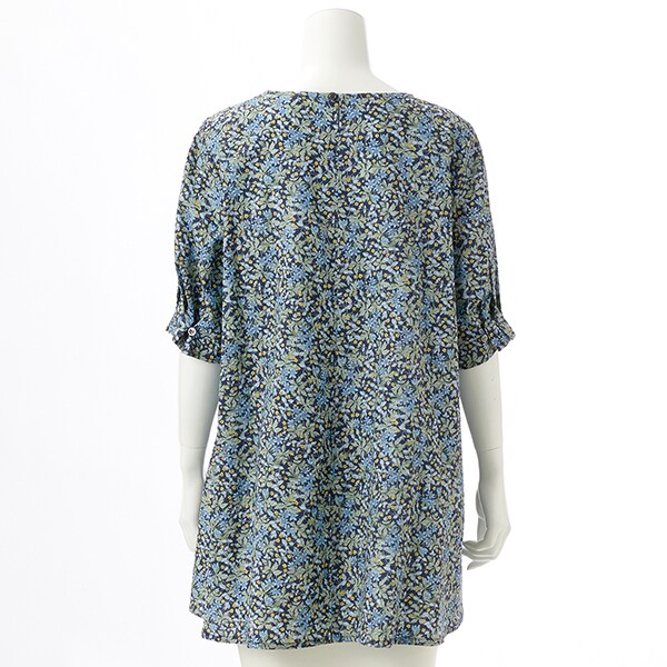 アル・ディ・ラ（AL DI LA）/【リバティ】【シアサッカー地】袖口