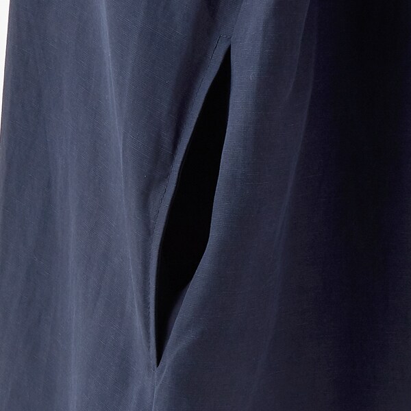 アル・ディ・ラ（AL DI LA）/[ 洗える ] 麻混無地チュニック