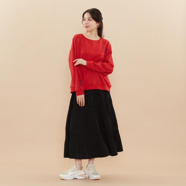 アル・ディ・ラ（AL DI LA）/[ 洗える ] 　”PARADICE”ロゴトレーナー