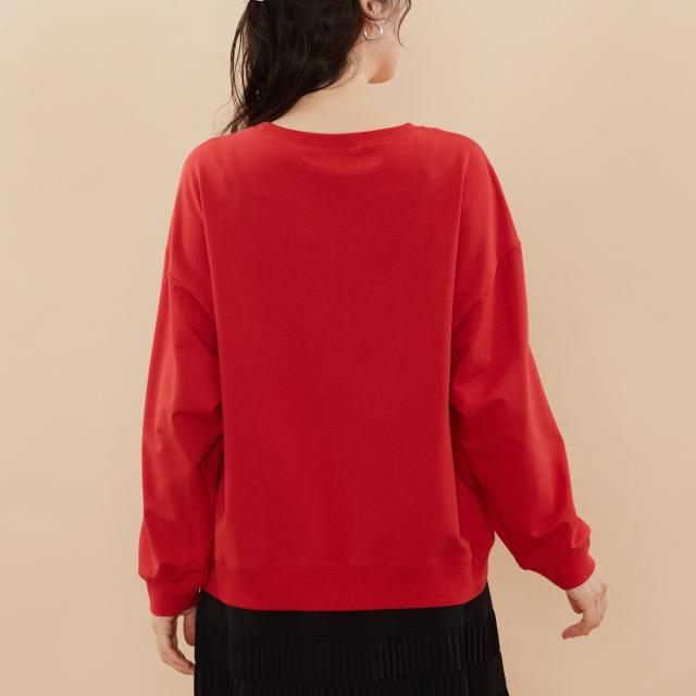 アル・ディ・ラ（AL DI LA）/[ 洗える ] 　”PARADICE”ロゴトレーナー