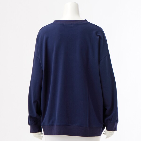 アル・ディ・ラ（AL DI LA）/[ 洗える ] 　”PARADICE”ロゴトレーナー