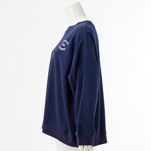 アル・ディ・ラ（AL DI LA）/[ 洗える ] 　”PARADICE”ロゴトレーナー