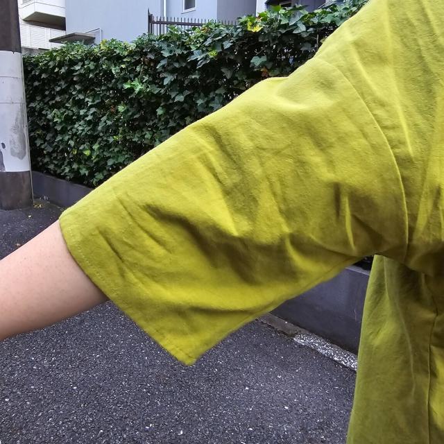 アル・ディ・ラ（AL DI LA）/［洗える］織姫炊き［天然染め］ドルマン