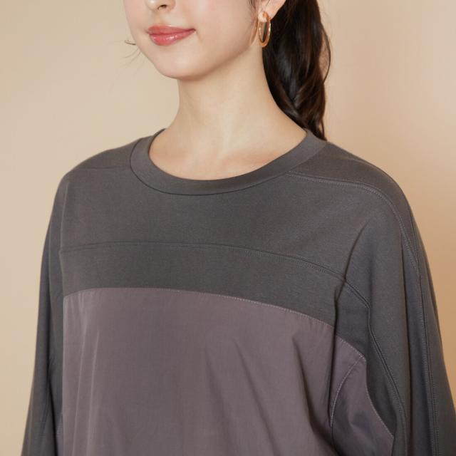 アル・ディ・ラ（AL DI LA）/【洗える】切り替えチュニックの通販はau