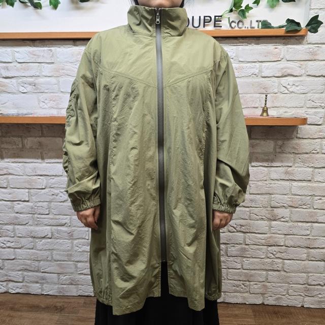 アル・ディ・ラ（AL DI LA）/撥水ワッシャーロングブルゾン