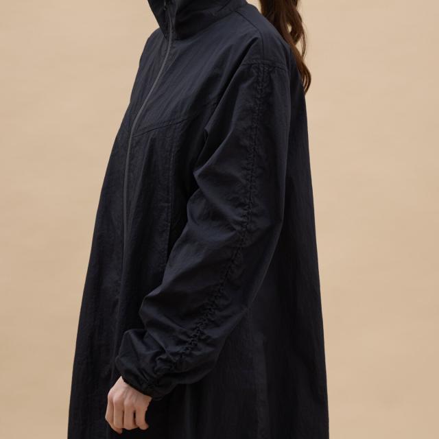 アル・ディ・ラ（AL DI LA）/撥水ワッシャーロングブルゾン