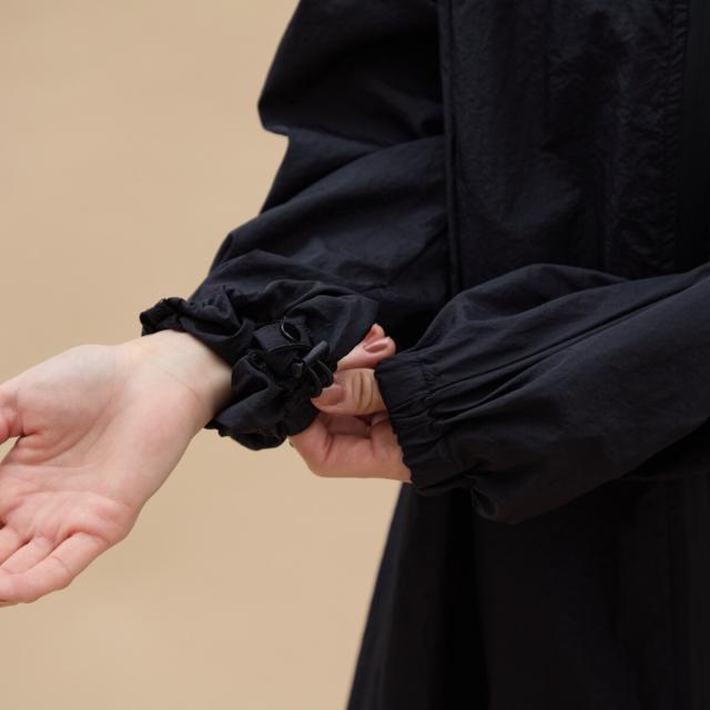 アル・ディ・ラ（AL DI LA）/撥水ワッシャーロングブルゾン