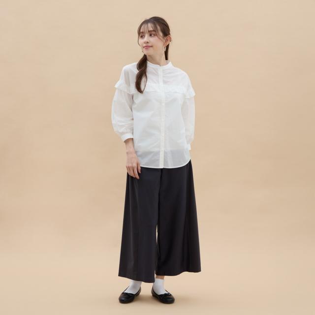 アル・ディ・ラ（AL DI LA）/脇ギャザーキュロット