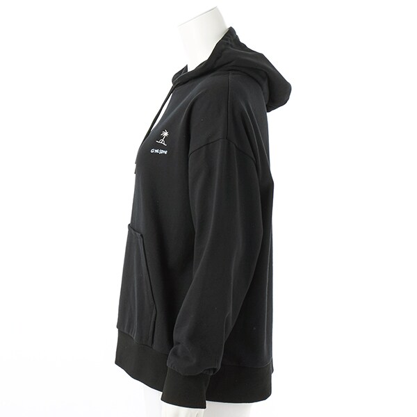 アル・ディ・ラ（AL DI LA）/オリジナル美シルエット刺繍入りパーカー