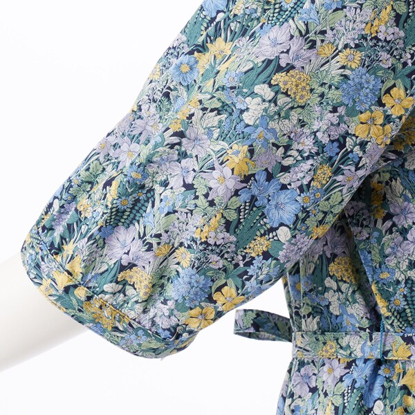 アル・ディ・ラ（AL DI LA）/【洗える】オーガニックコットン花柄前