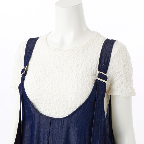 アル・ディ・ラ（AL DI LA）/柔らかくて軽いデニムジャンスカ アル