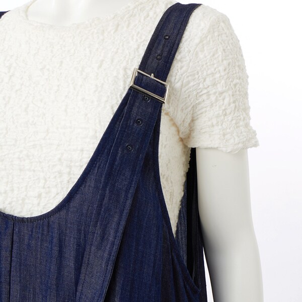 アル・ディ・ラ（AL DI LA）/柔らかくて軽いデニムジャンスカ