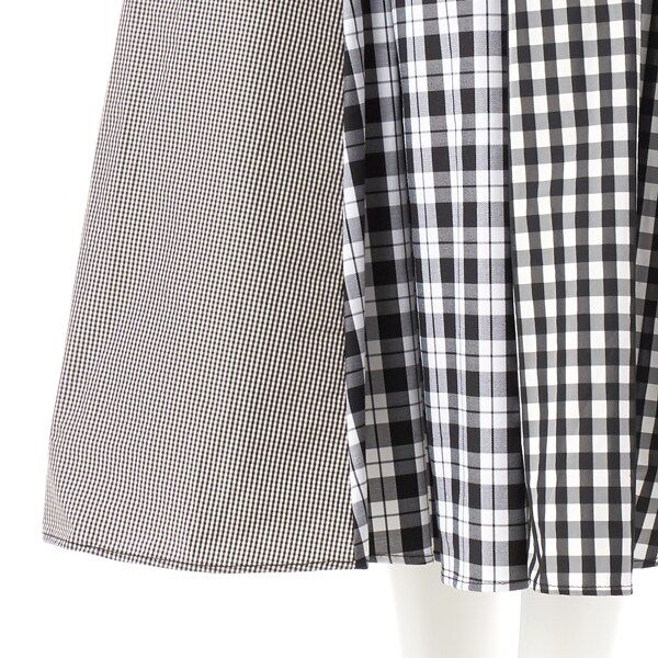 アル・ディ・ラ（AL DI LA）/【洗える・ウエストゴム】チェック柄