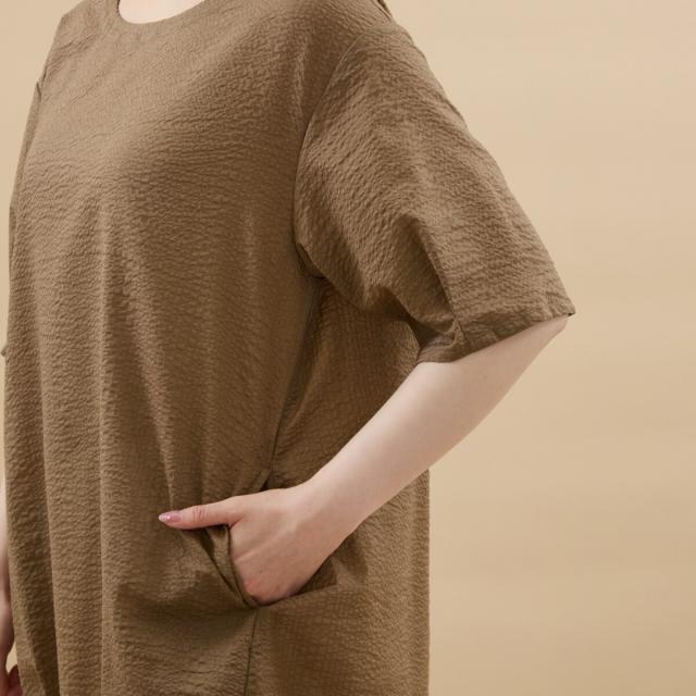 アル・ディ・ラ（AL DI LA）/【洗える】【サッカー地】後シャーリング