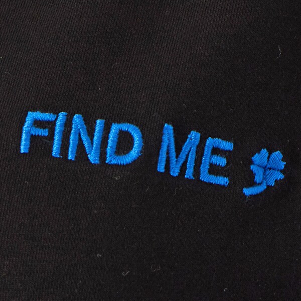 アル・ディ・ラ（AL DI LA）/【洗える】”FINDME”ロゴプルオーバー