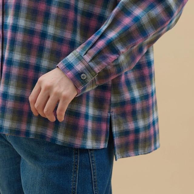 アル・ディ・ラ（AL DI LA）/【洗える】ビエラチェックブラウス アル・ディ・ラ（AL DI LA）/【洗える】ビエラチェックブラウス