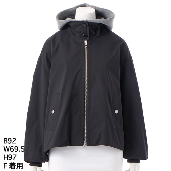 アル・ディ・ラ（AL DI LA）/2wayフードジャケット