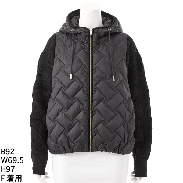 アル・ディ・ラ（AL DI LA）/ニットドッキングダウンジャケット