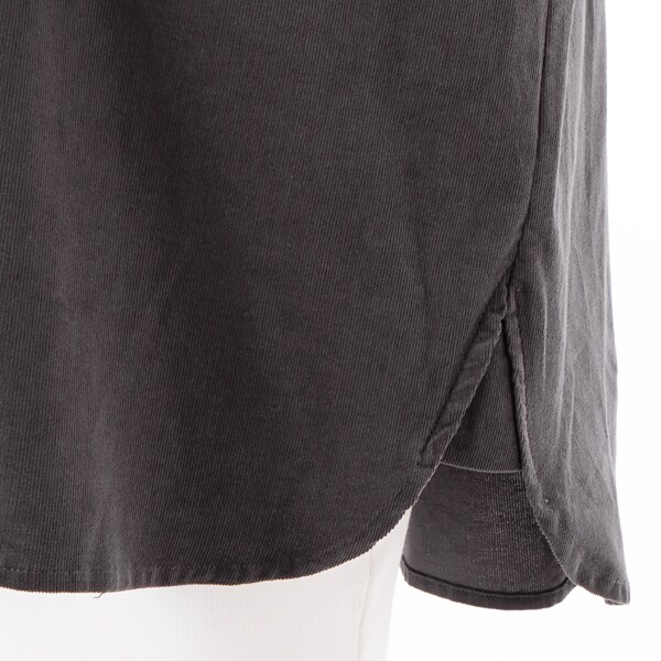 NEW】アル・ディ・ラ（AL DI LA）/コーデュロイフード付ロングシャツ