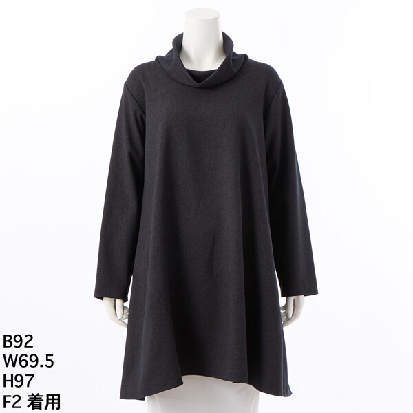 アル・ディ・ラ（AL DI LA）/9分袖オフタートルチュニック