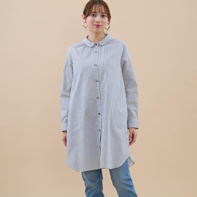 アル・ディ・ラ（AL DI LA）/「1枚で決まる」安心感。羽織りとしても優秀なロングチュニック