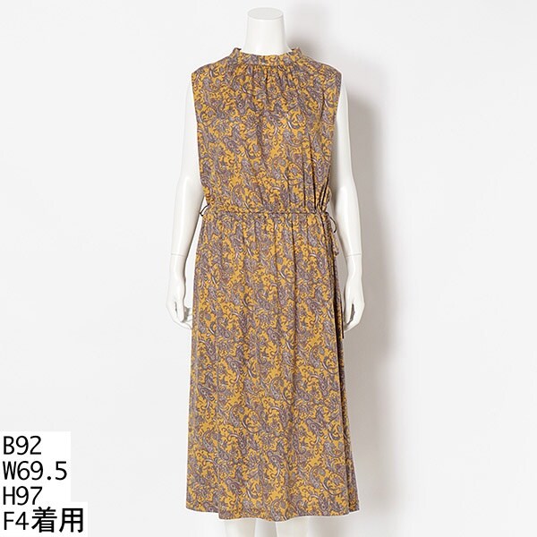 アル・ディ・ラ/ペイズリープリントワンピース