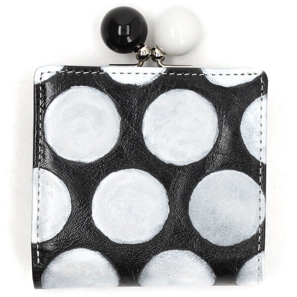 ツモリチサト キャリー（tsumori chisato CARRY）/フルムーンドット がま口財布 ミニ財布