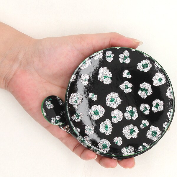 ツモリチサト キャリー（tsumori chisato CARRY）/【 tsumori chisato CARRY 】 グリッターフラワー 小銭入れ ミニ財布