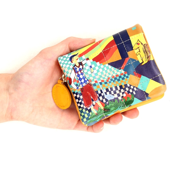 ツモリチサト キャリー（tsumori chisato CARRY）/カラフルランドスケープ 2つ折り財布 小さめ財布