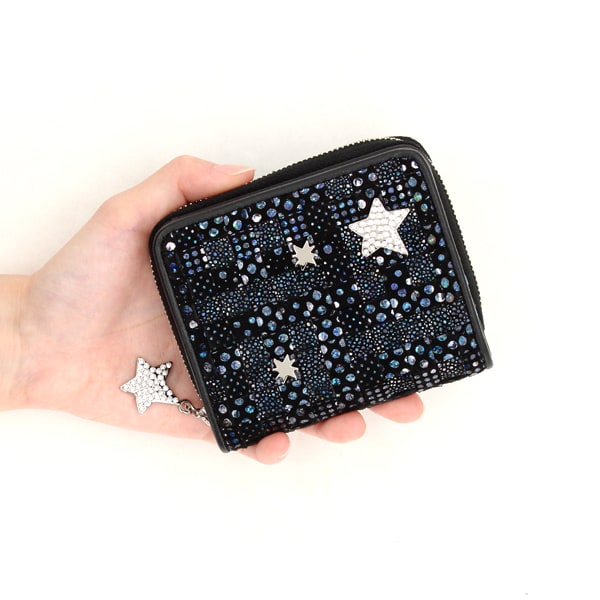 ツモリチサト キャリー（tsumori chisato CARRY）/キラメッシュ 二つ折り財布