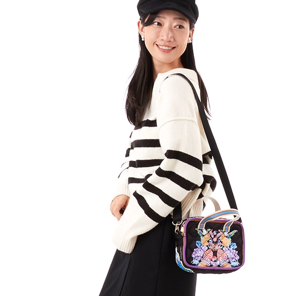 ツモリチサト キャリー（tsumori chisato CARRY）/【tsumori chisato CARRY】 tcアニマルキルト ショルダーバッグ ミニボストン