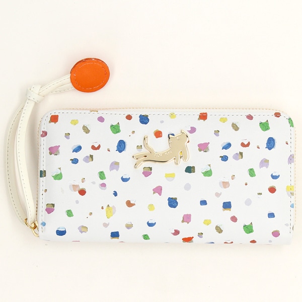 ツモリチサト キャリー（tsumori chisato CARRY）/【tsumori chisato CARRY】 てんてん ラウンドファスナー長財布_1
