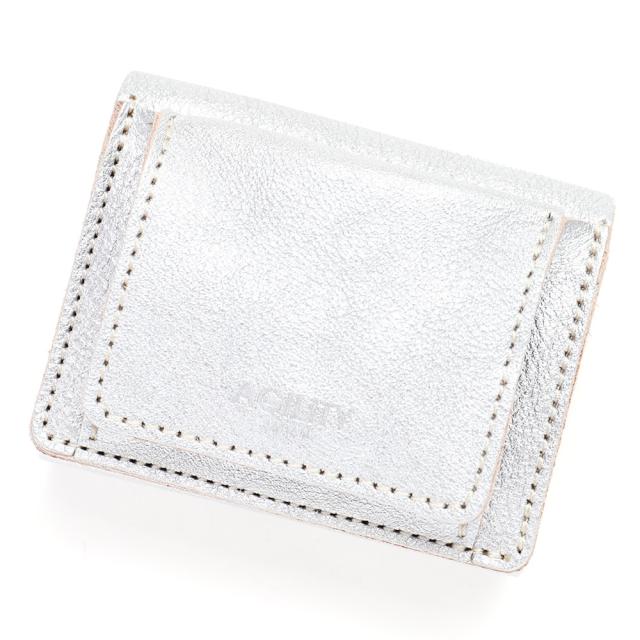 アジリティー アッファ/リオン/ルーチェ(シルバー)【ミニ財布 三つ折り財布】AGILITY