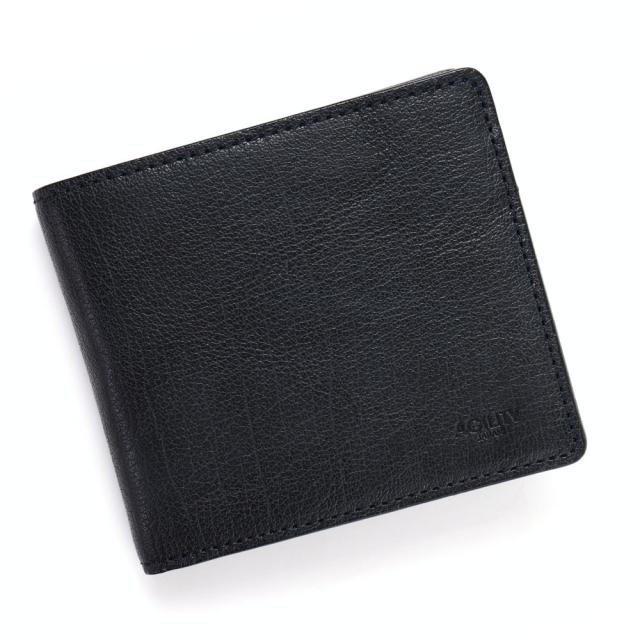 アジリティー アッファ/ラヴァン/バッファローレザー(ネイビー)【二つ折り財布 メンズ】