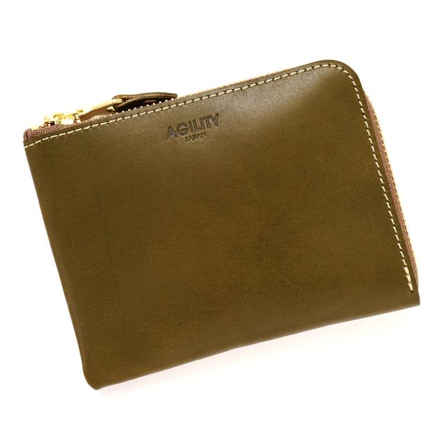 アジリティー アッファ/軽量 L字ファスナー財布