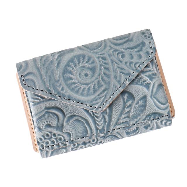 アジリティー アッファ（AGILITY Affa）/ナノウォレット/ルビナス(ブルー)【ミニ財布 三つ折り財布】