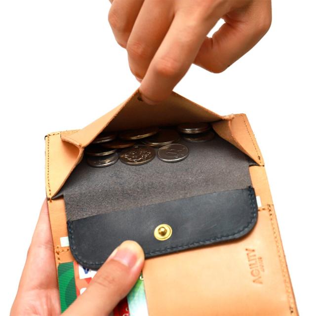 アジリティー アッファ/カルム/ロロマ【ミドルウォレット 折財布 国産