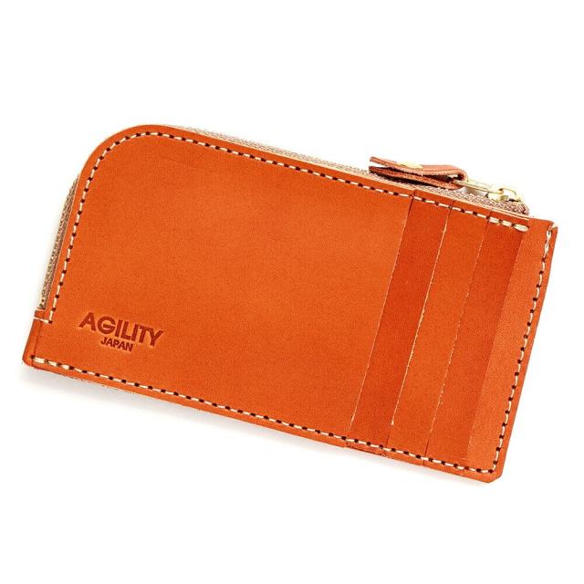 アジリティー アッファ（AGILITY Affa）/フラグメントケース L字ファスナー 本革