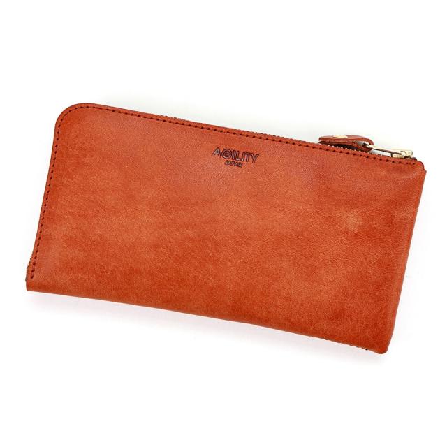アジリティー アッファ（AGILITY Affa）/L字ファスナー長財布 牛革 日本製 AGILITY