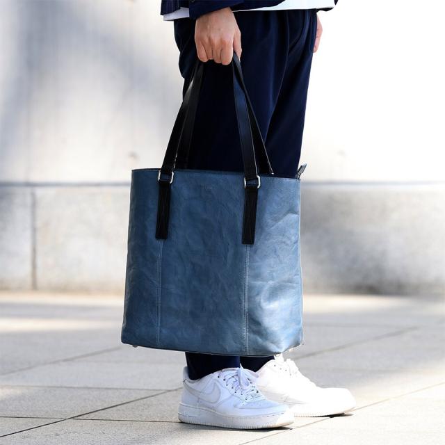 アジリティー アッファ（AGILITY Affa）/ビュッフルスクエアトート 水牛革のA4トートバッグ アジリティ アジリティー アッファ（AGILITY Affa）/ビュッフルスクエアトート 水