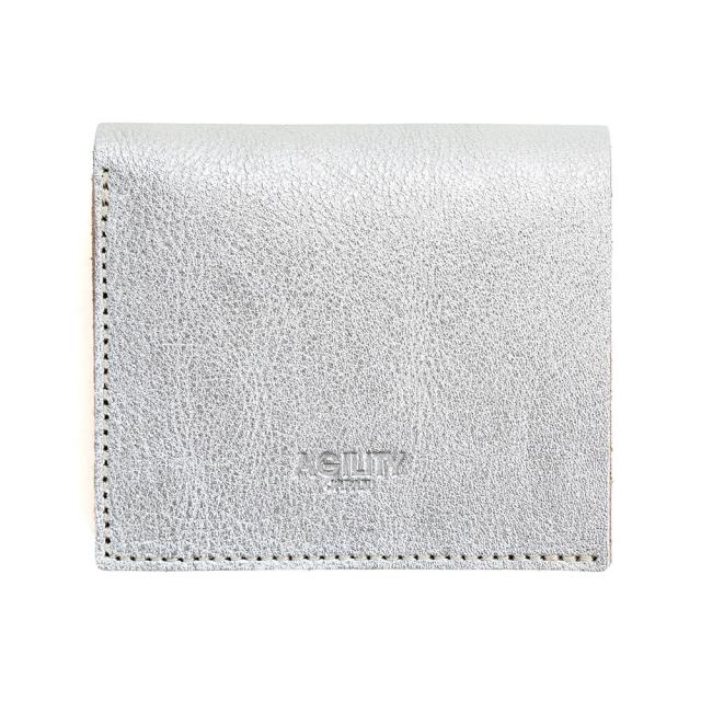 アジリティー アッファ（AGILITY Affa）/コンパクト 二つ折り財布 金 銀 9,741円