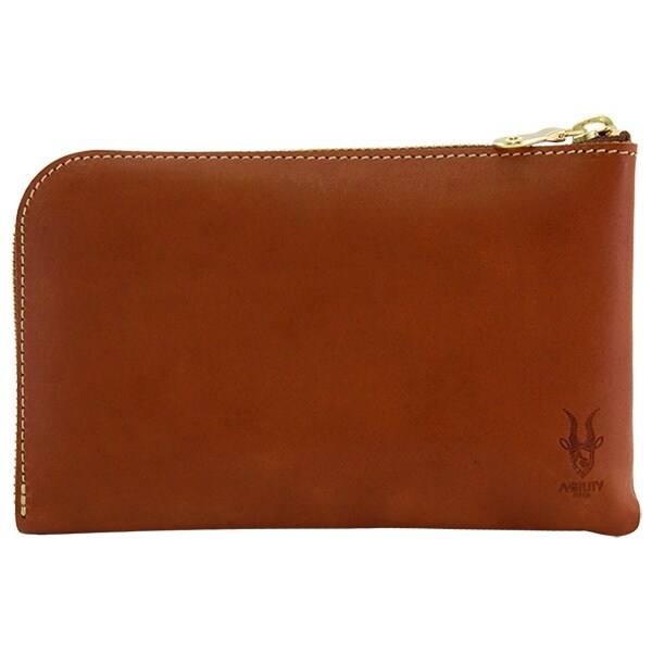 アジリティー アッファ/ボヤージュ/エルバマット(ネイビー)【ウォレット L字ファスナー】AGILITY アジリティー アッファ/ボヤージュ/エルバマット(ネイビー