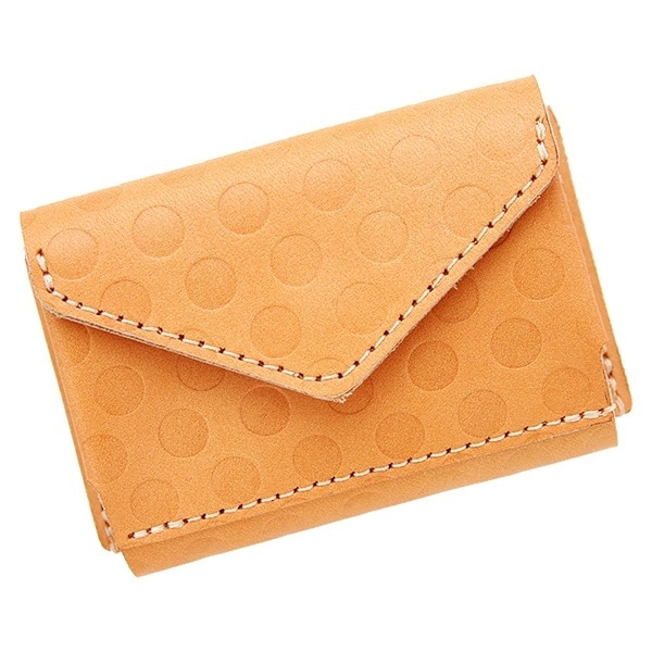 アジリティーアッファ（AGILITY Affa）/ナノウォレット/デザインレザー(ドットエンボス ヌメ)【ミニ財布】