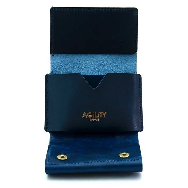 アジリティー アッファ（AGILITY Affa）/ナノウォレット/キップワックス(ネイビー)【ミニ財布】 アジリティー アッファ（AGILITY Affa）/ナノウォレット/キップ