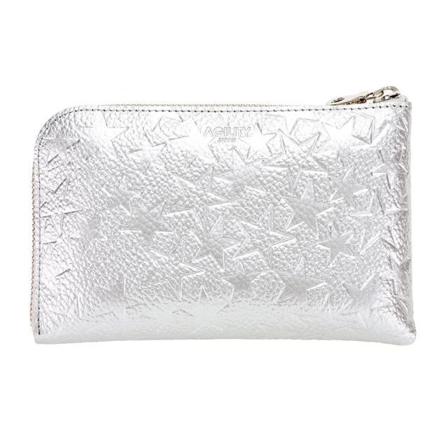 アジリティー アッファ（AGILITY Affa）/ボヤージュ/シュリンクスター(シルバー)【長財布 l字】